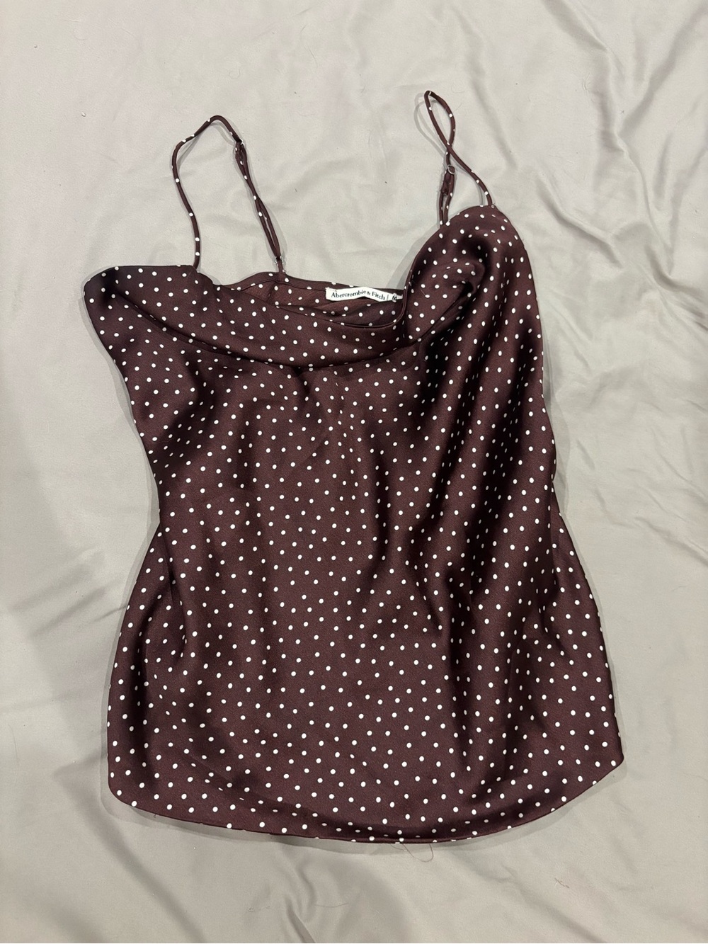 Abercrombie polka dot tank top
